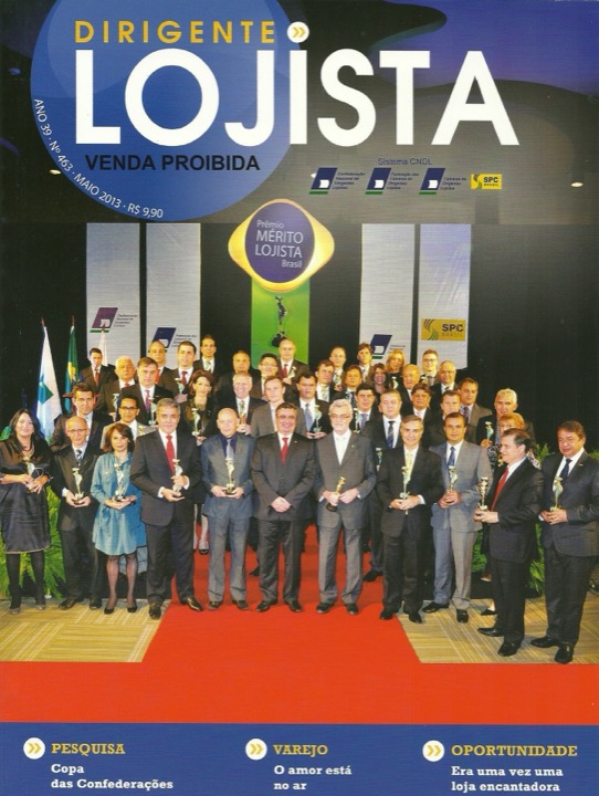 Capa de revista do arquivo pessoal de imprensa
