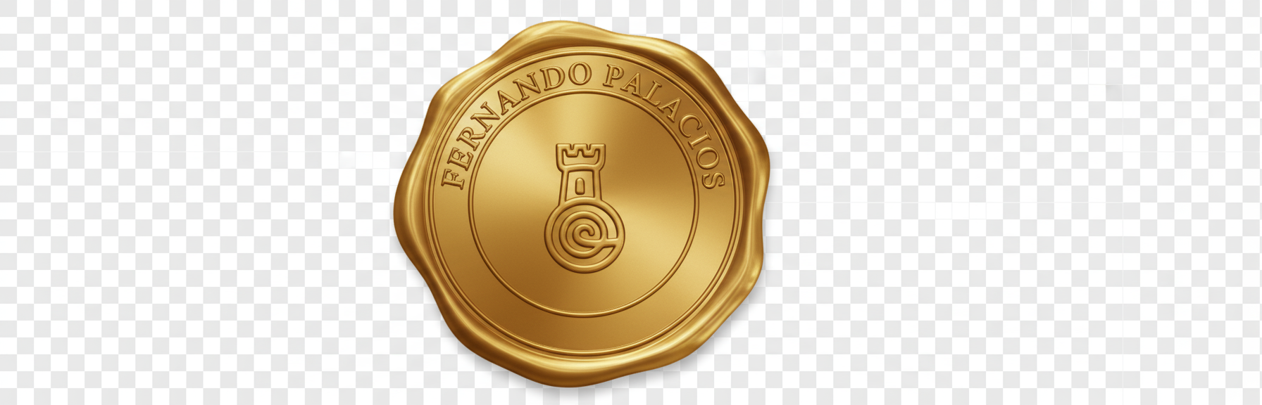 Selo pessoal de marca de Fernando Palacios